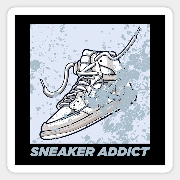 Retro OFW White Sneaker Magnet by milatees